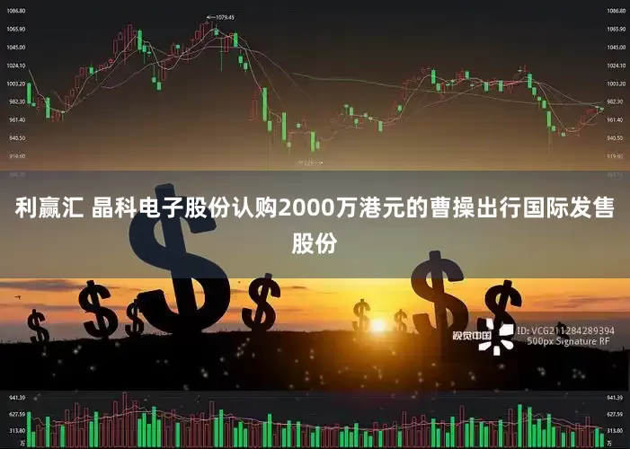 利赢汇 晶科电子股份认购2000万港元的曹操出行国际发售股份